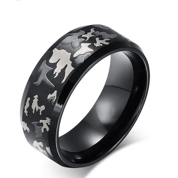 Кольцо из нержавеющей стали трех цветов | Украшения и аксессуары