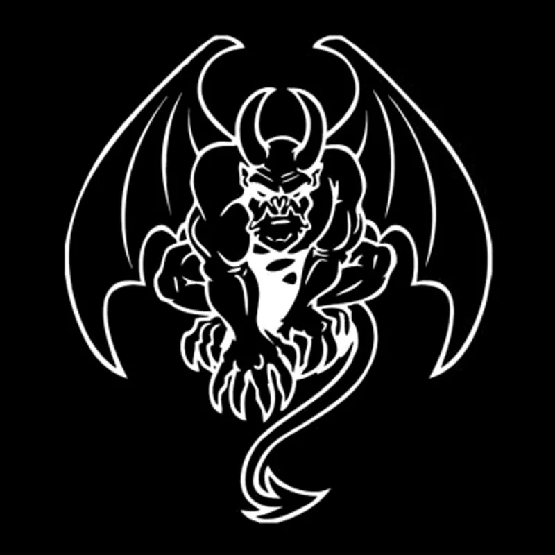 Декоративный стикер для автомобиля мотоцикла черный/серебристый 14 3 см * 16 см|car