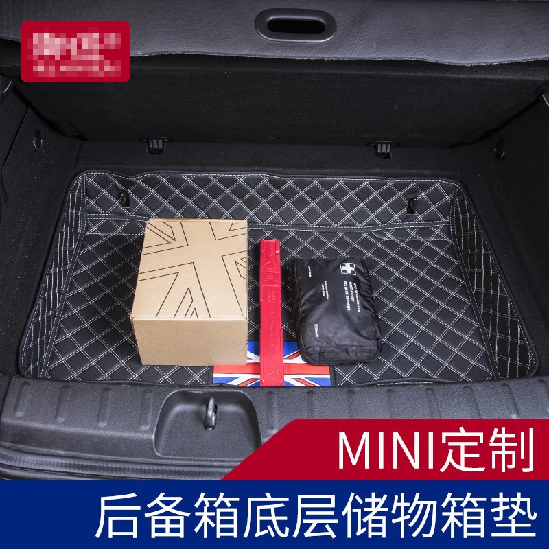 

Brand New PU Style TPE+XPE Material Black Color Fully Cover ButtomTrunk Mat For mini cooper F60 F54 F55 F56 R60