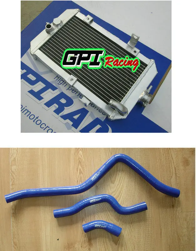 Алюминиевый радиатор + шланг для квадроцикла Yamaha 660R/Raptor 660 YFM660R 2002-2005 2003 2004 |