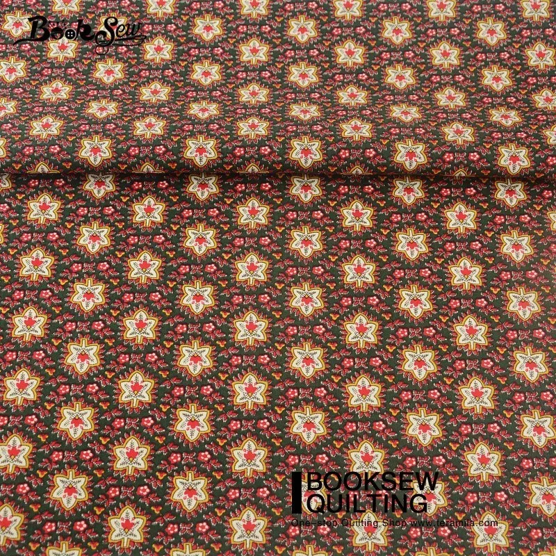 Booksew Cotton Poplin Fabric Quilting Maple Leaf Crafts Children's Bed Sheets Clothing Pillows Bedding Home Decoration Dress|cotton poplin