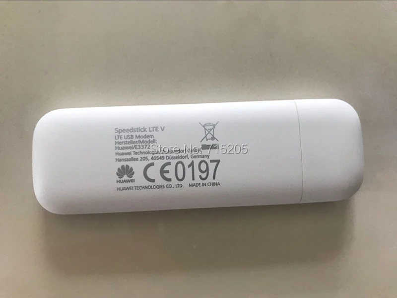 Разблокированный HUAWEI E3372 E3372h-153 E3372s-153 150 Мбит/с 4G LTE USB модем двойной антенный порт |