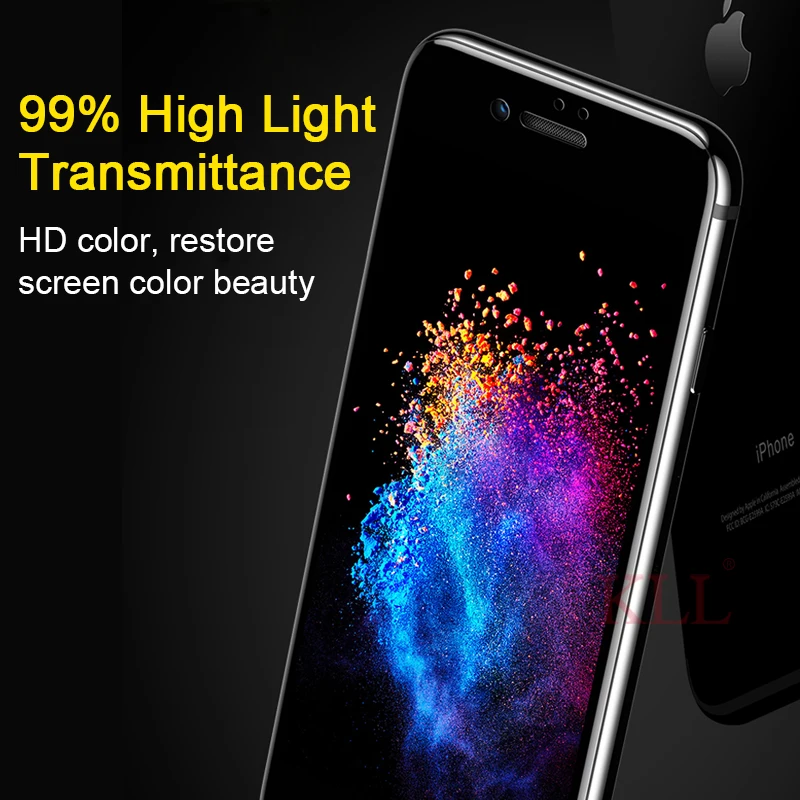 9H Полное покрытие экрана протектор для iPhone 11 Pro Max 7 8 6 6S Plus закаленное стекло X Xs XR