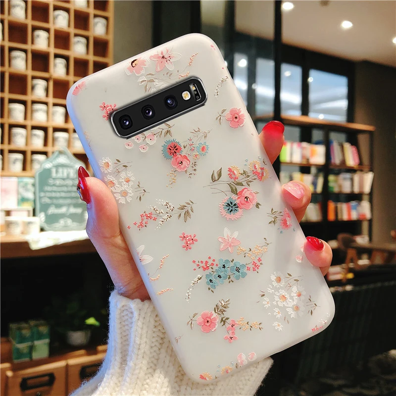 Чехол для samsung galaxy S10 Lite Plus S10Lite S10Plus Мягкий Роскошный силиконовый милый