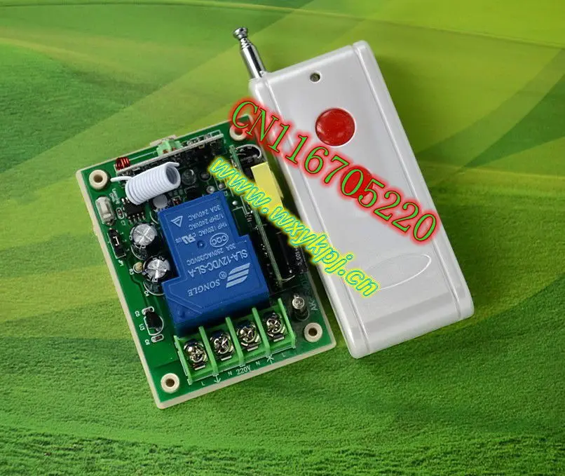 1000 м AC85V 110V 220V 240V 250V 3000W RF Беспроводной дистанционного Управление переключатель
