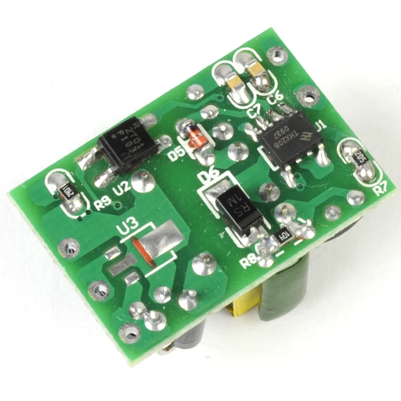 5 шт. AC/DC 12V 450mA AC DC Напряжение понижающий преобразователь модуль светодиодный