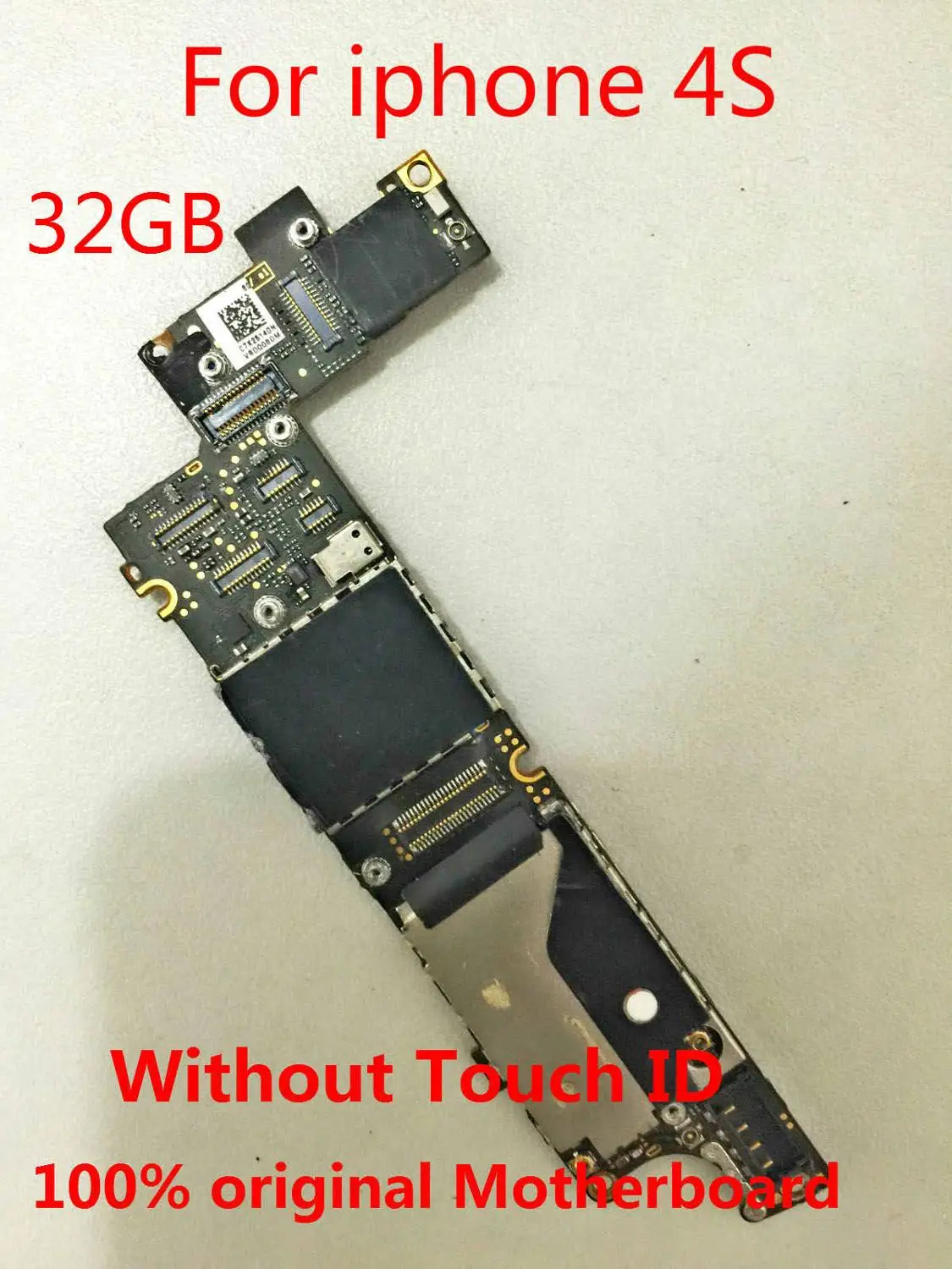 100% оригинальная материнская плата для Apple iPhone 4S 32 ГБ рабочая и разблокированная