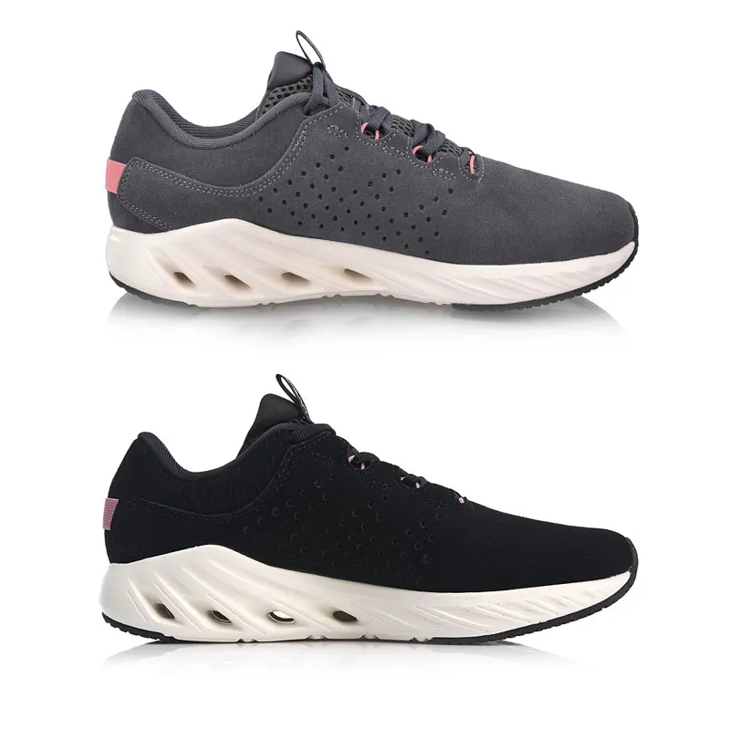 Li-Ning Для женщин LN ARC 2018 V2 удобные кроссовки для бега светильник Вес с теплой