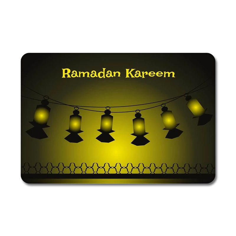 Мусульманский Рамадан фонари Луна природа резиновый стол коврик для мыши