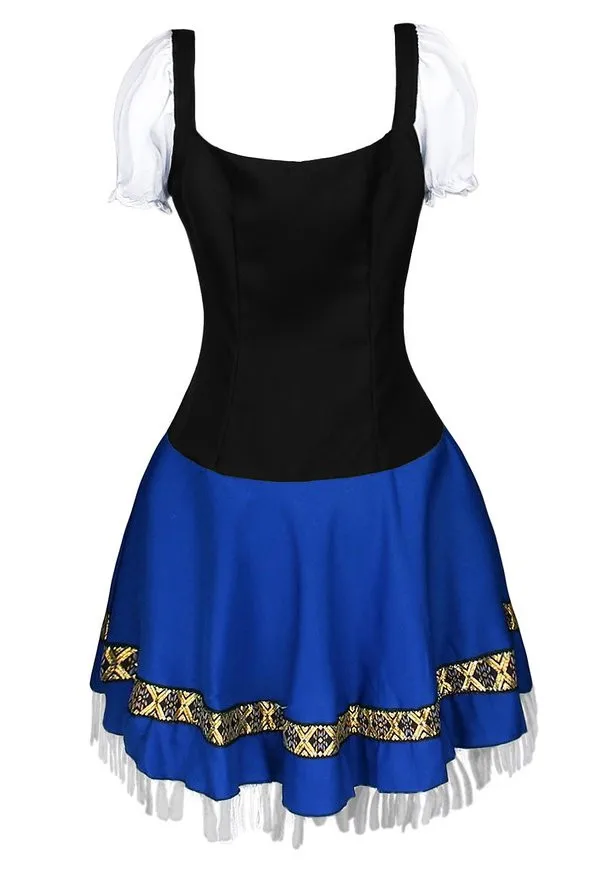 Хэллоуин фестиваль пива в пивном баре костюмы Октоберфест официантка дирндль Wench