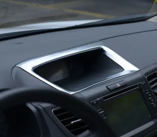 Подходит для HONDA CR-V CRV DASH NAVI Панель хромированная матовая крышка рамка |