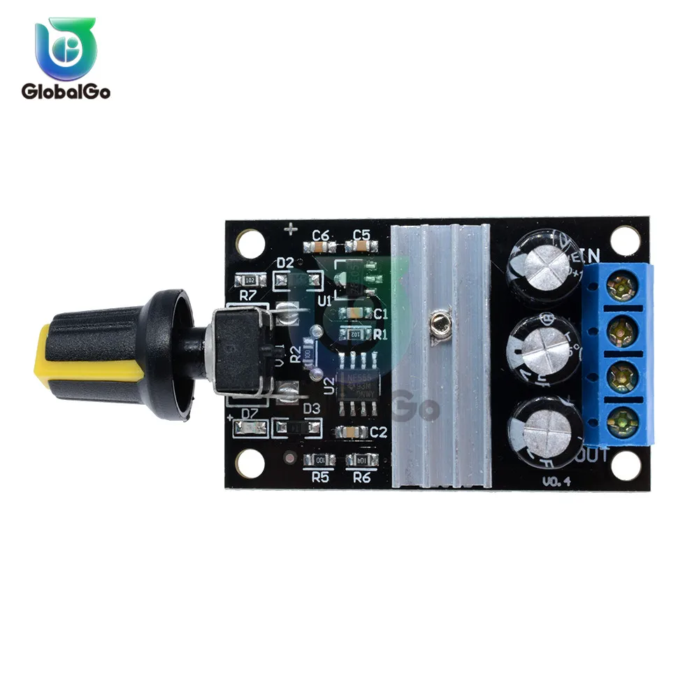 NE555 6 V-28 V 3A шим тока мотор Скорость Управление; регулятор регулируемый Скорость Управление переключатель вентилятора регулятор двигателя пост. тока 80Вт 12В 24В