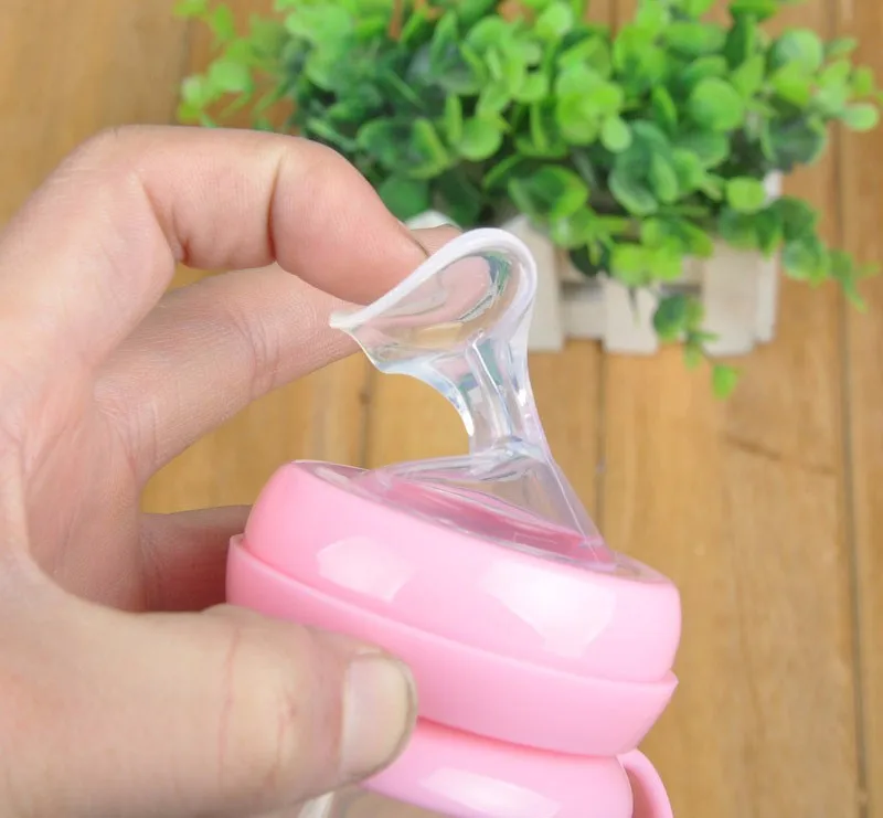 Рисовая бутылочка для каши силикагель мягкая детская ложка отжимания с ручками