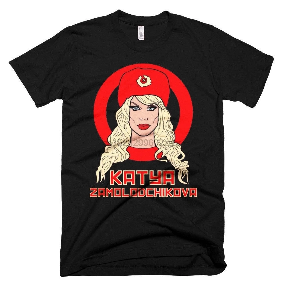 Новинка 889 футболка с надписью Katya Zamolodchikova Fan Art Rupaul's Drag racing Adore размер S-5XL |