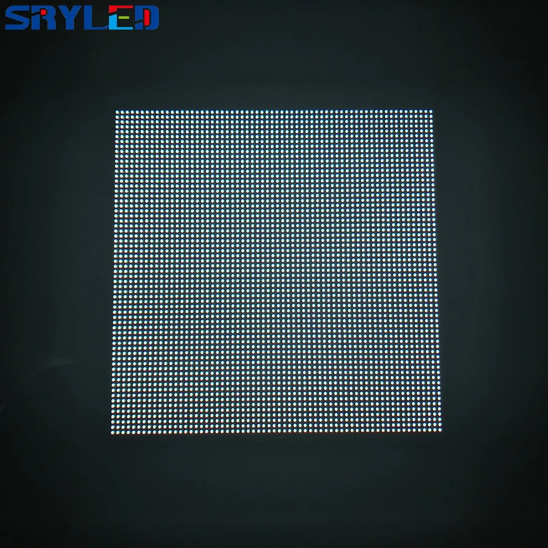 Крытый P2.5 полноцветный RGB светодиодный матричный модуль 160*160 мм 64*64 пикселей