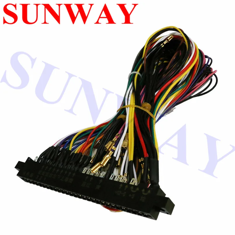 Жгут Jamma 28 pin с проводами 5 6 кнопок кабель для аркадных игр аксессуары шкафа
