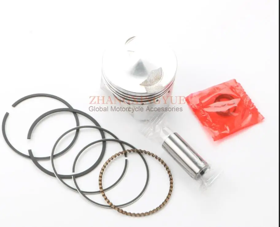 47mm piston kit 70cc Большой Диаметр цилиндра комплект и поршневой комплект и прокладка цилиндра для Aprilia Sportcity ONE 50 Scarabeo 50cc(2002-2009) 47 мм/13 мм 4T 2V - Цвет: 47mm piston kit