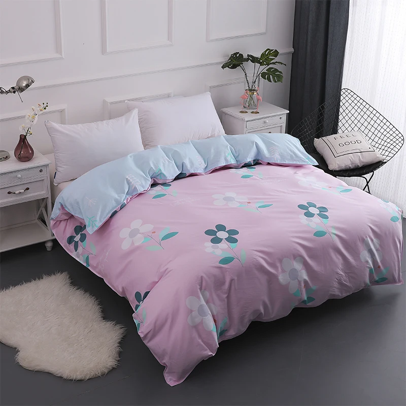 Мультфильм Звездное серии хлопок Пододеяльник Твин Полный queen king size кашне крышка с застежкой-молнией 1 шт. двойной пододеяльник#/L