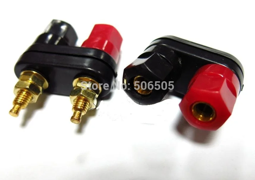 4 мм розетка типа банан красная черная двойная Клемма переплетная клемма для