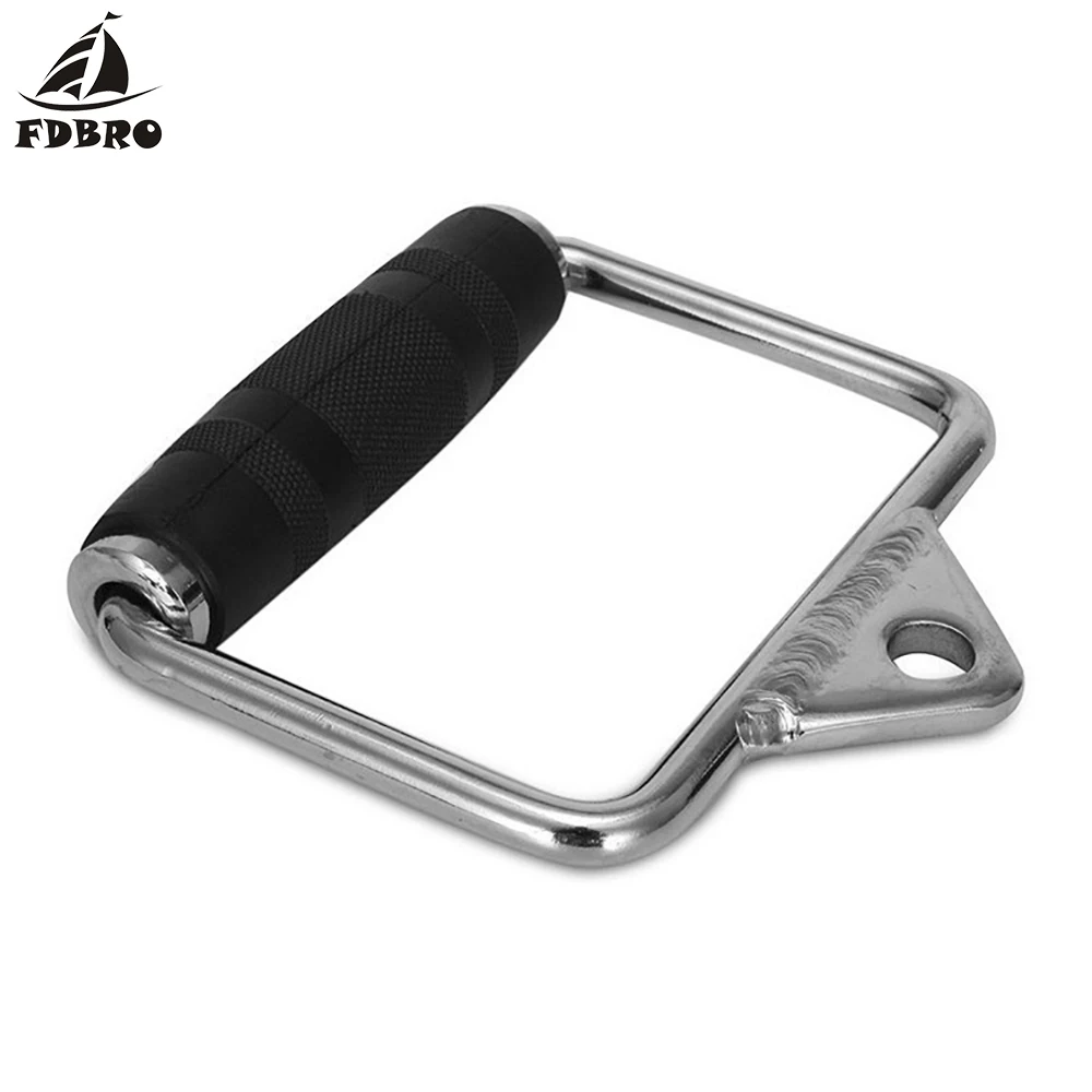 Новый Трицепс FDBRO черный для укрепления фитнеса тренажеры рычаг тренировок трос