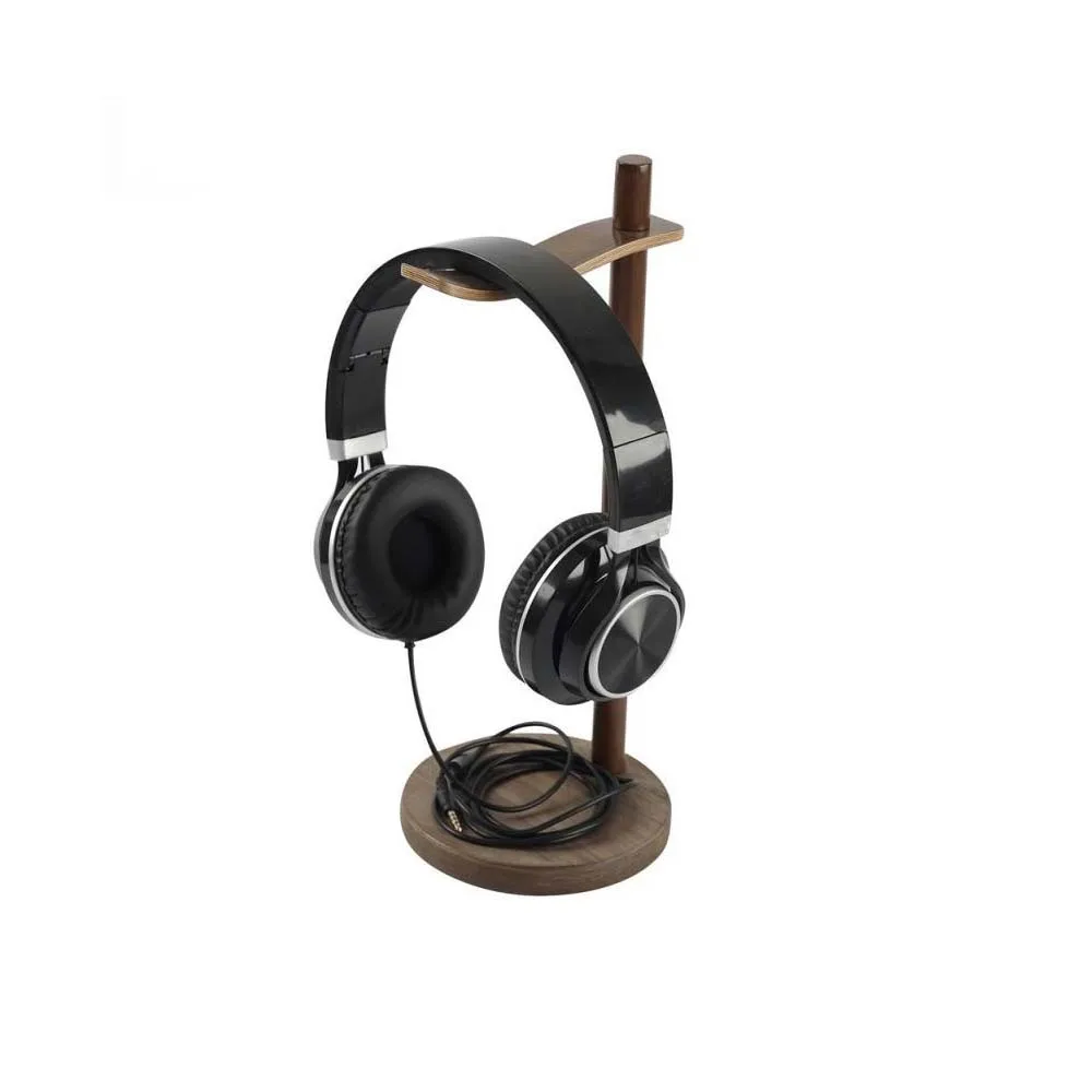 walnut wood JINSERTA держатель для наушников деревянная практичная подставка гарнитура Показать Полка Универсальные наушники Поддержка устройства Аксессуары подарок - Цвет: walnut wood