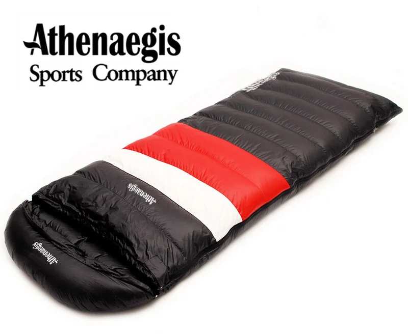 Athenaegis ультра-легкий пуховик для девочек; Цвет белый; 600 г/800 г/1000 г заполнения может наращенный спальный мешок дышащий спальный мешок