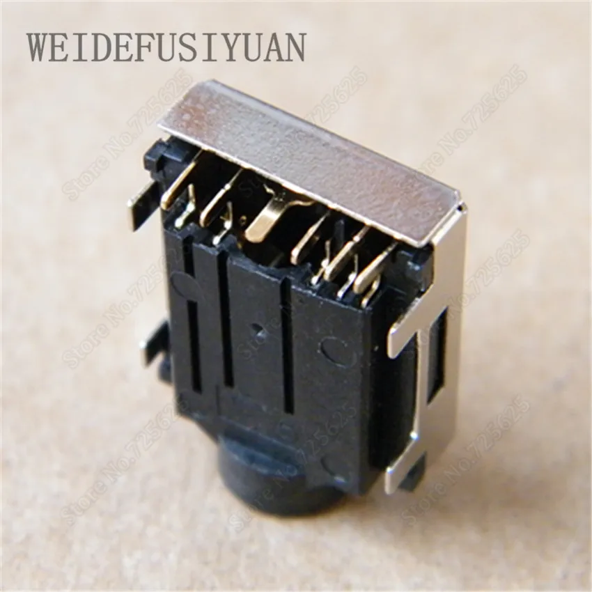 2 шт./лот аудио разъем для Samsung NC110 N120 N130 N140 N145 N220 N310 700G7C MIC Разъем наушников|headphone jack