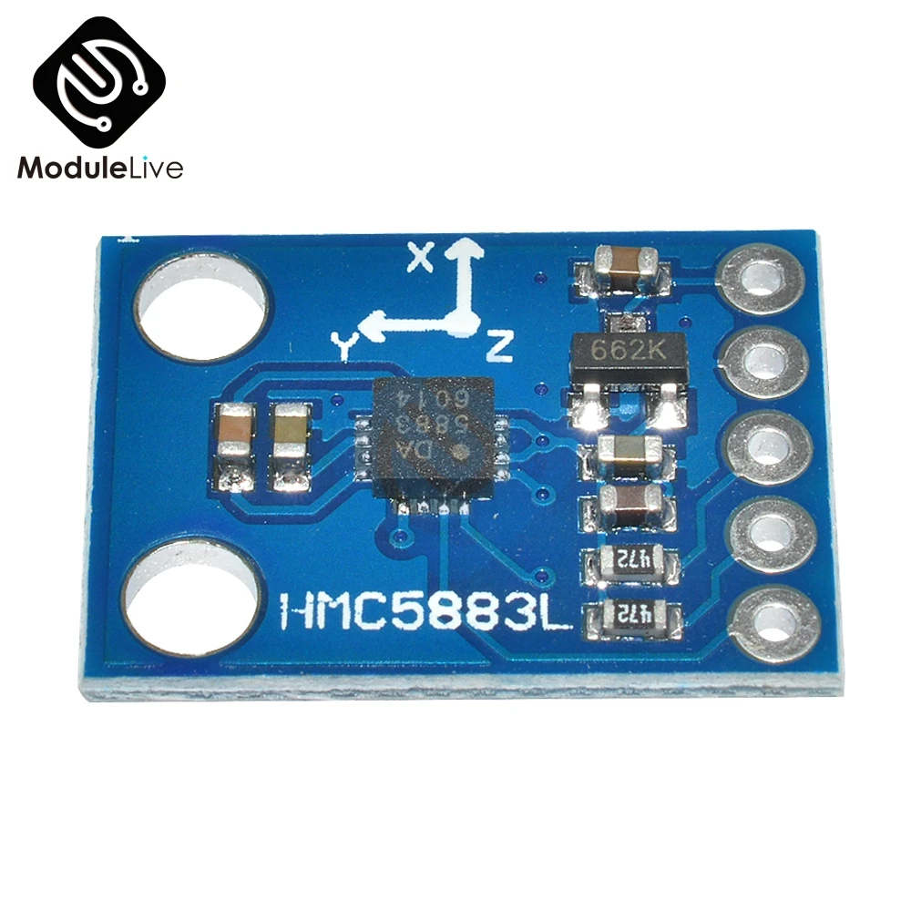 GY 273 HMC5883 3V 5V Тройная Ось Компас магнитометр сенсор модуль для Arduino|Детали и
