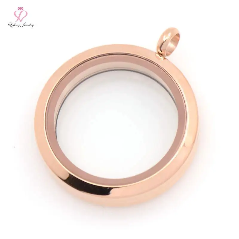 25 мм 30 круглый 2 цвета плотная Твист винт плавающей медальон 316L нержавеющая сталь