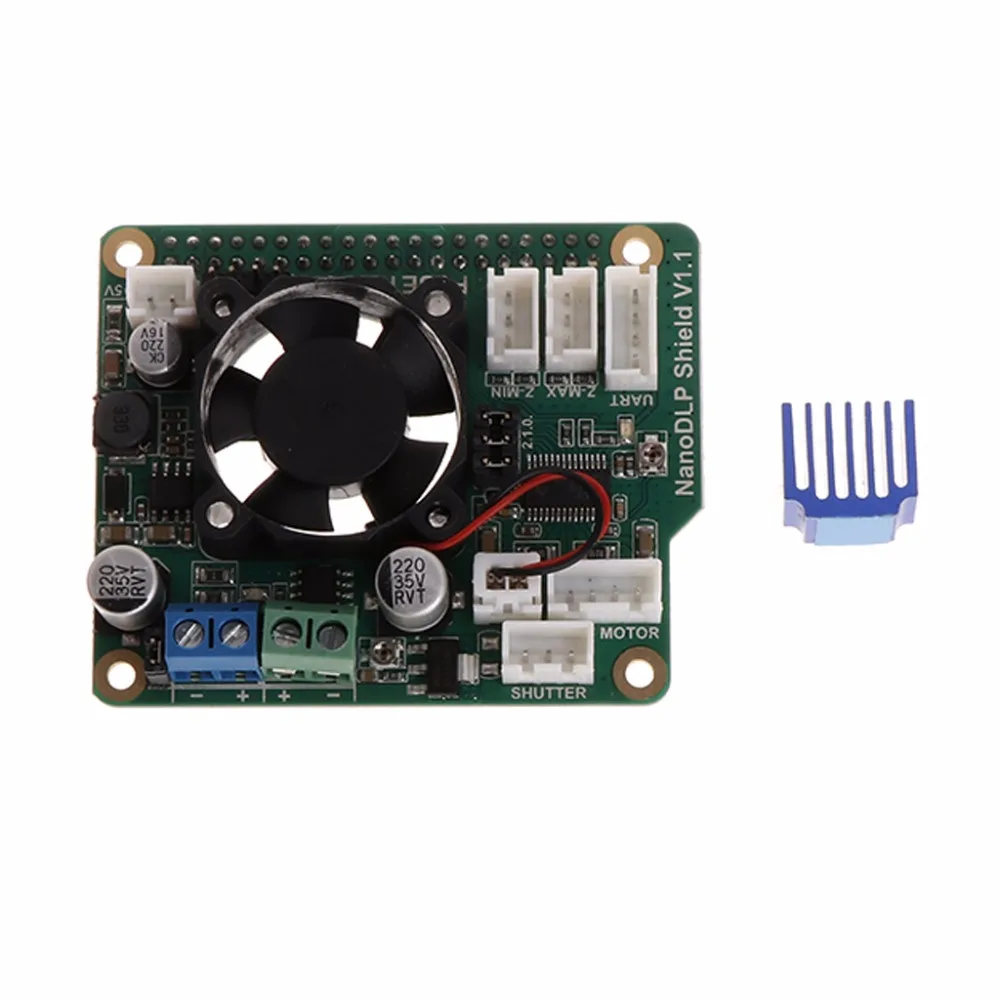 3D-принтеры аксессуар NanoDLP щит V1.1 Плата расширения для Raspberry Pi 3B