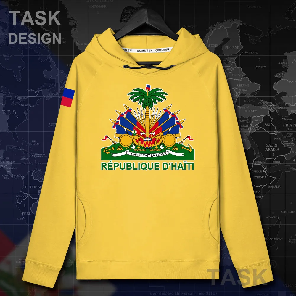 Толстовка haiитянская Hayti Ayiti Мужская свитшот пуловер худи уличная одежда в стиле