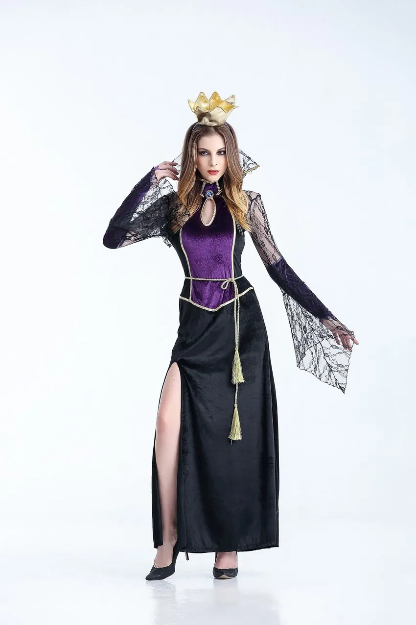 Страшные костюмы на Хэллоуин косплей паук королева вампира ведьма костюм