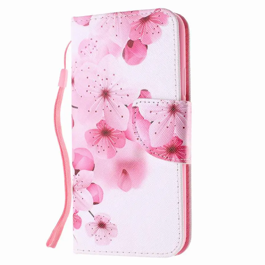 Роскошный чехол бумажник из искусственной кожи для iPhone 5 5S SE 6 6S 7 8 Plus с откидной