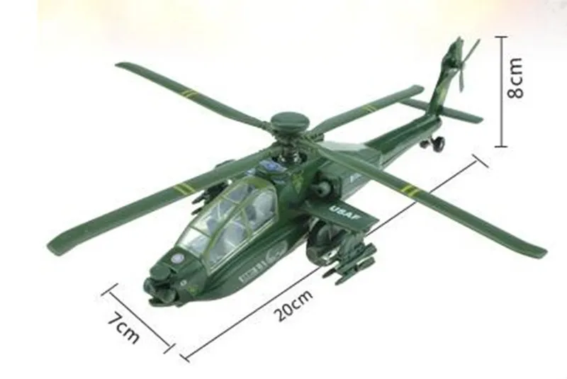 1: 72 модели из сплава вертолета, высокая имитация longbow apache Военная Модель, металлические diecasts, детская любимая игрушка
