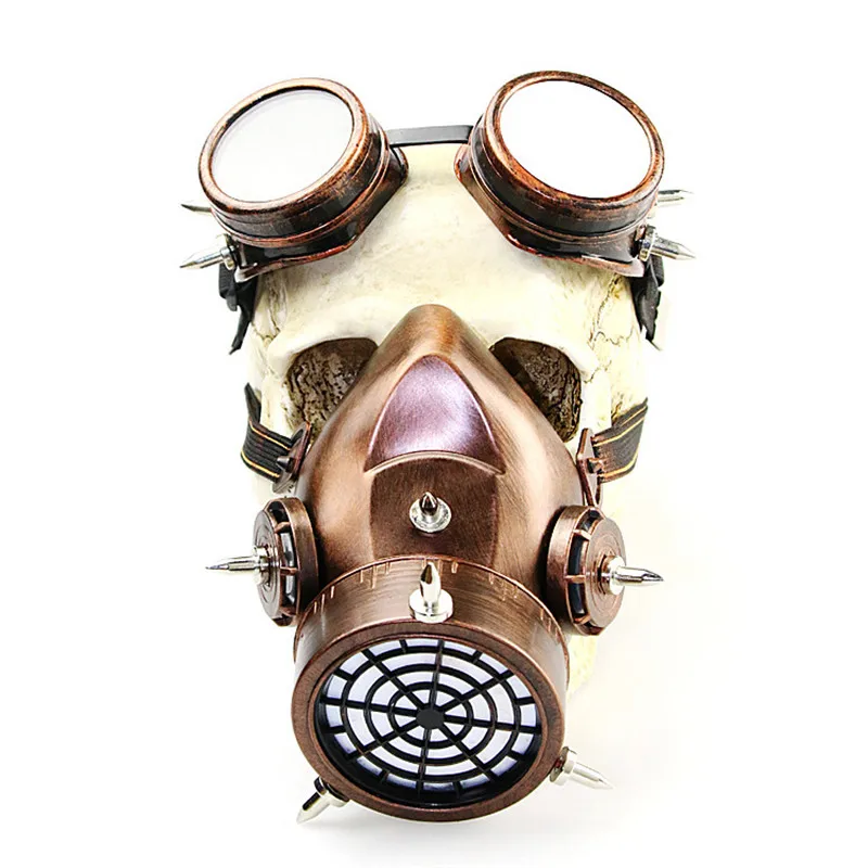 Corzzet ретро золотая стимпанк газовая маска Бурлеск Хэллоуин Paarty косплей реквизит