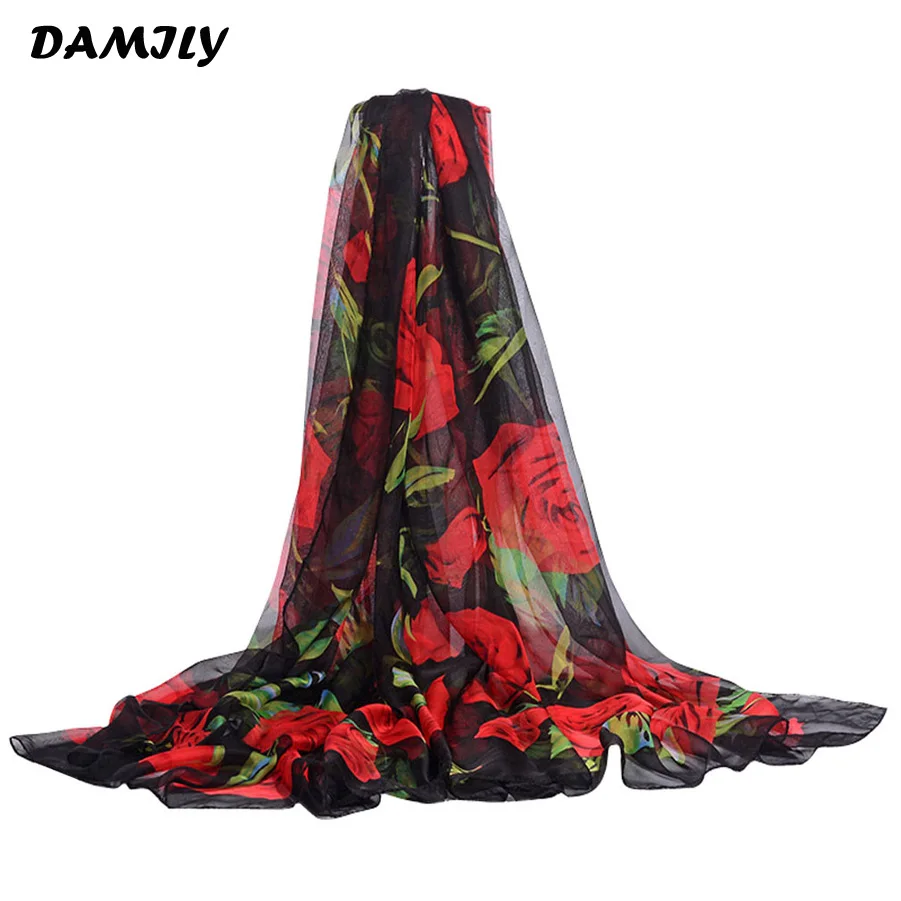 Пляж Саронги яркие цветные розы шарф платок пикантные Для женщин Летний Бикини