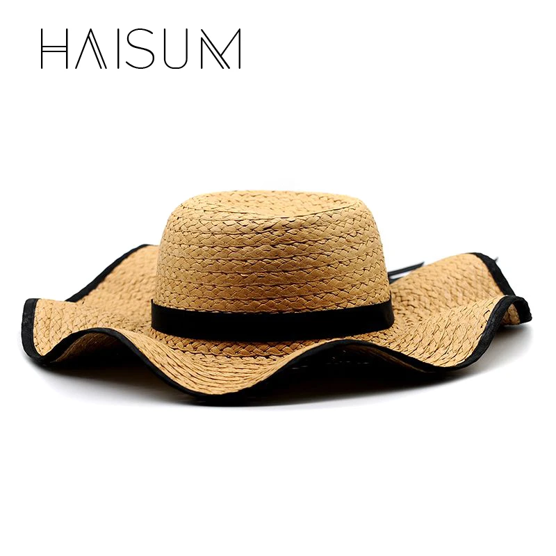 2018 настоящая летняя шапка Sombrero Haisum новая Корейская большая шляпа с полями