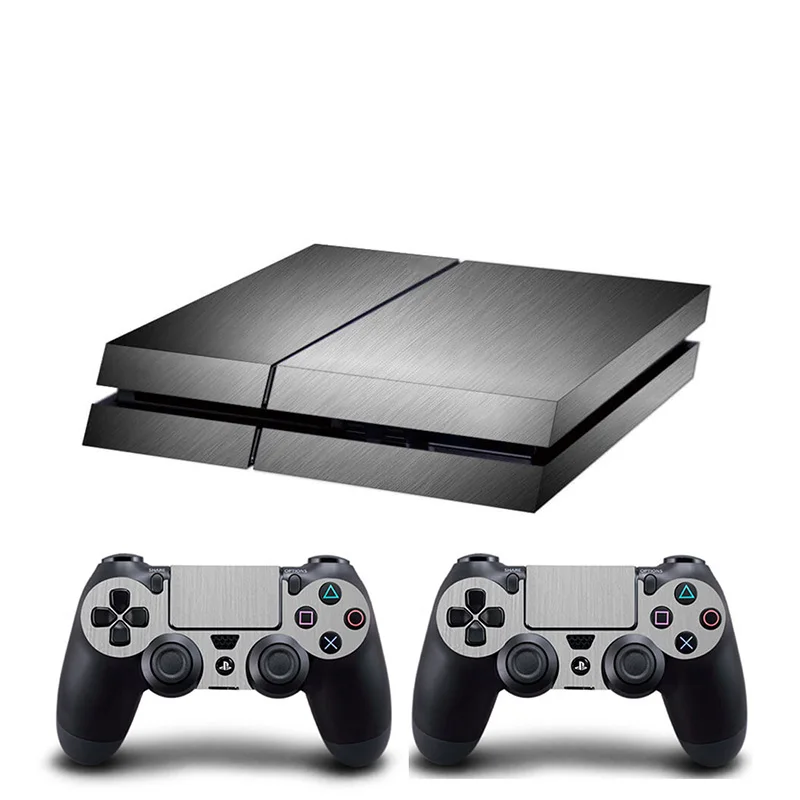 HOMEREALLY Стикеры s Chrome Gold винил PS4 кожи для sony 4 Plsaystation4 контроллер кожа