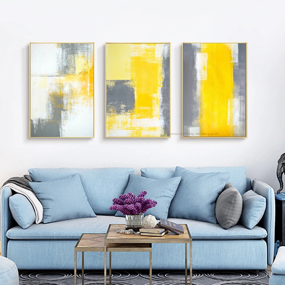 Cuadros decoracion abstracta quadros de parede para quarto tableau украшение murale salon современные настенные картины для гостиной