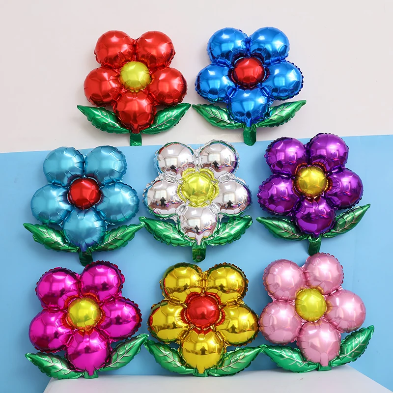 1 шт/18 дюймов пять лепестков алюминиевый воздушный шар Свадебные украшения для