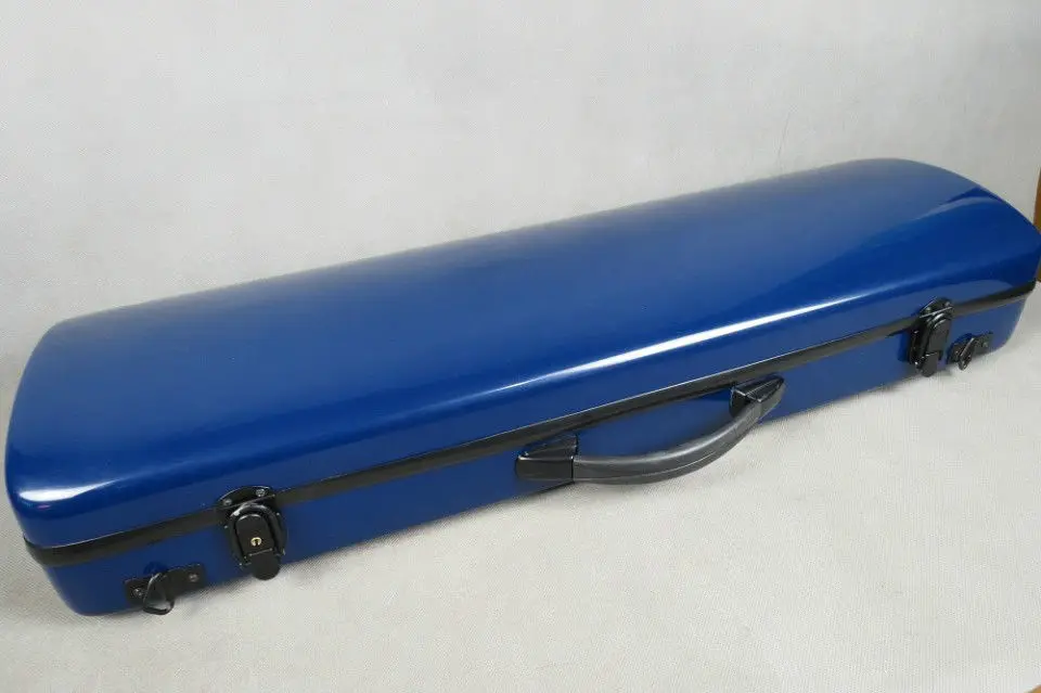 

Strong Nice blue glass fiber reinforced plastics violin case