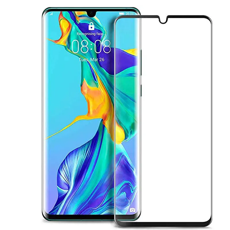 Изогнутое защитное стекло 3D для Huawei P30 Pro защита экрана Lite Light закаленное полное