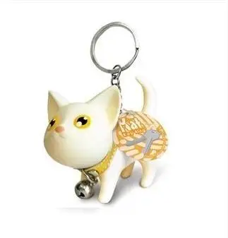 Кошечка Китти кукла брелок белый черный желтый и разноцветный Pussy кошечка модель