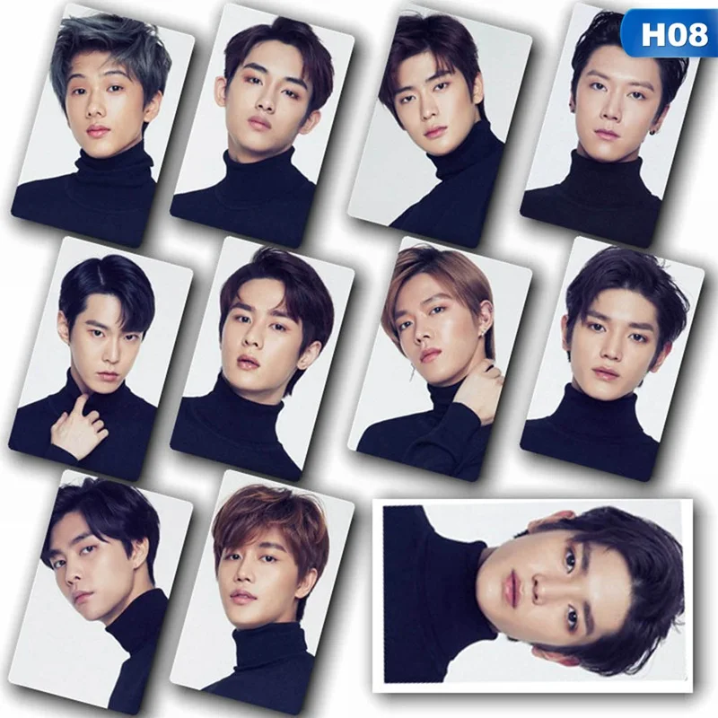 Kpop NCT 127 U мечта сочувствия ЛОМО карта с фотографией Стикеры липкий Фотокарта Плакат 10 шт./компл. Лидер продаж
