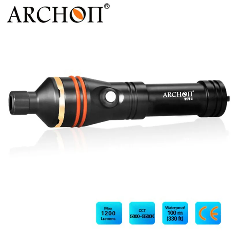Водонепроницаемый Подводный фонарь ARCHON D11V II d11v W17V w17v фонасветильник для дайвинга
