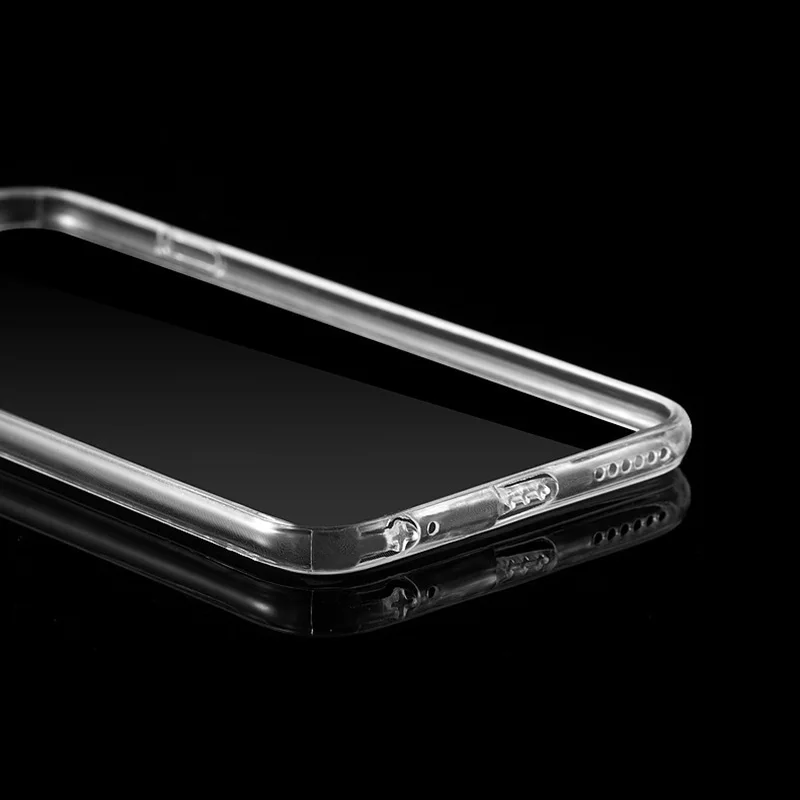 Прозрачный силиконовый мягкий ТПУ чехол для телефона для iphone 7 8 6 6s Plus 11 Pro Max 7Plus 8Plus X XS MAX XR прозрачный противоударный чехол P004
