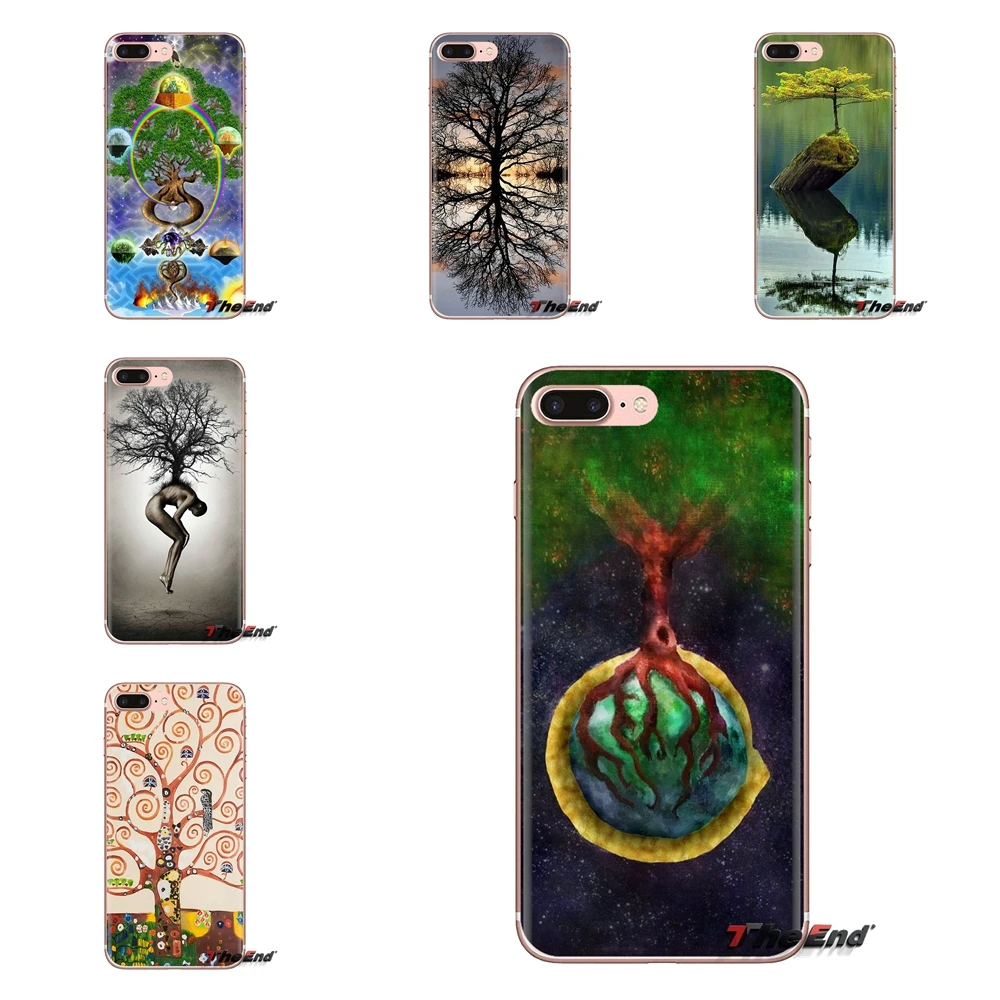 Чехол для мобильного телефона натуральный мир Дерево жизни Цветок Samsung Galaxy J1 J2 J3 J4