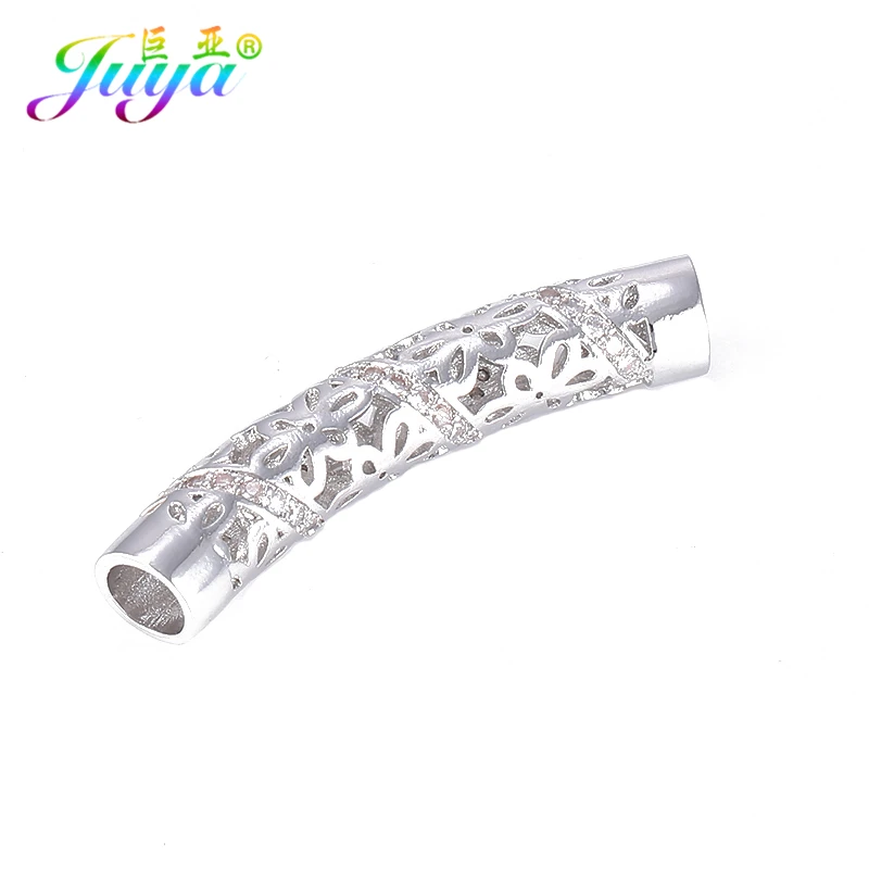 Juya DIY принадлежности для ювелирных изделий инкрустированные микро цирконием