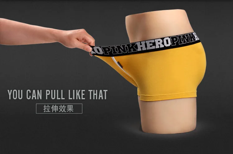 мужчины нижнее сексуальное белье мужское боксер записок шорты с высокой талией