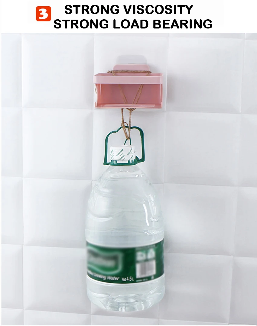 1PC Waterproof Soap Holder Two Layers Kitchen Tools Organizer Soap Dish Storage Shelf Shower Soap Container Bathroom Accessories